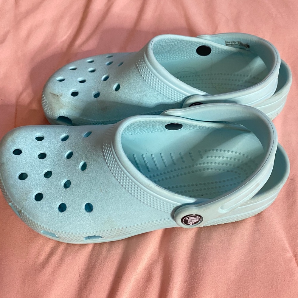 Pure water/ Light Blue Classic Clog Crocs